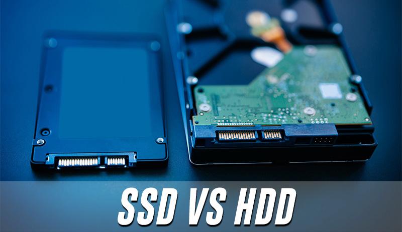 Sự khác nhau giữa ổ cứng SSD và HDD? Nên chọn mua ổ cứng SSD hay HDD?